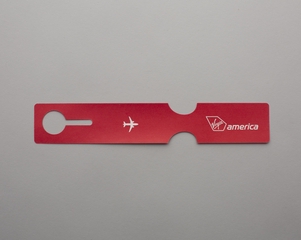 Image: luggage tag: Virgin America