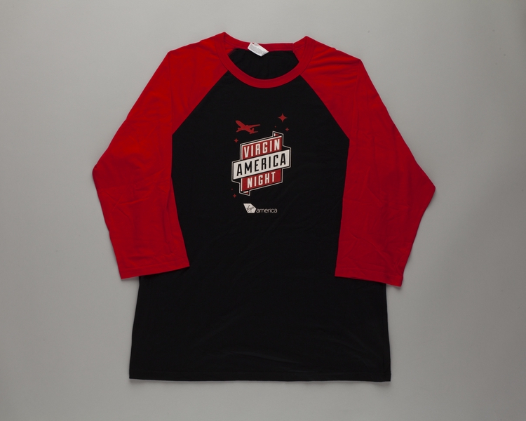 Image: employee t-shirt: Virgin America