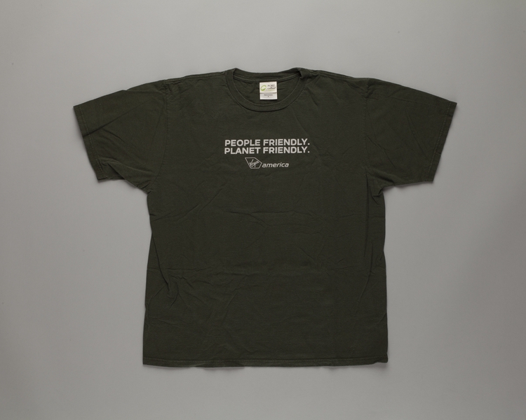 Image: employee t-shirt: Virgin America