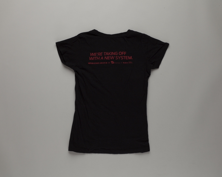 Image: employee t-shirt: Virgin America