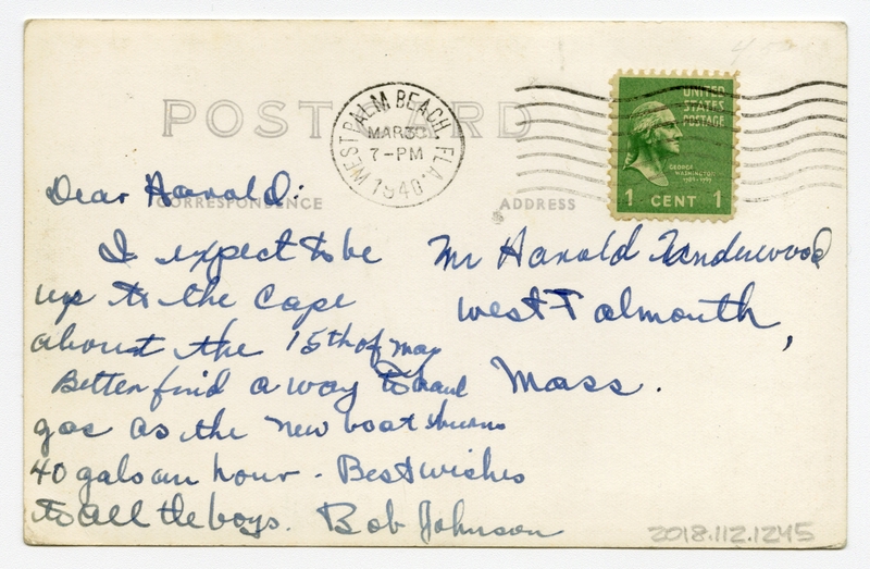 Image: postcard: Pan American Airways, Pan American Airport