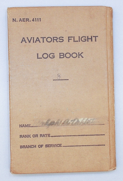 Image: logbook: Ralph A. Dahlstrom