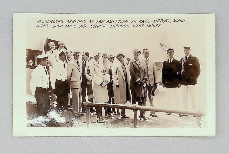 Image: postcard: Pan American Airways, Pan American Airways Airport