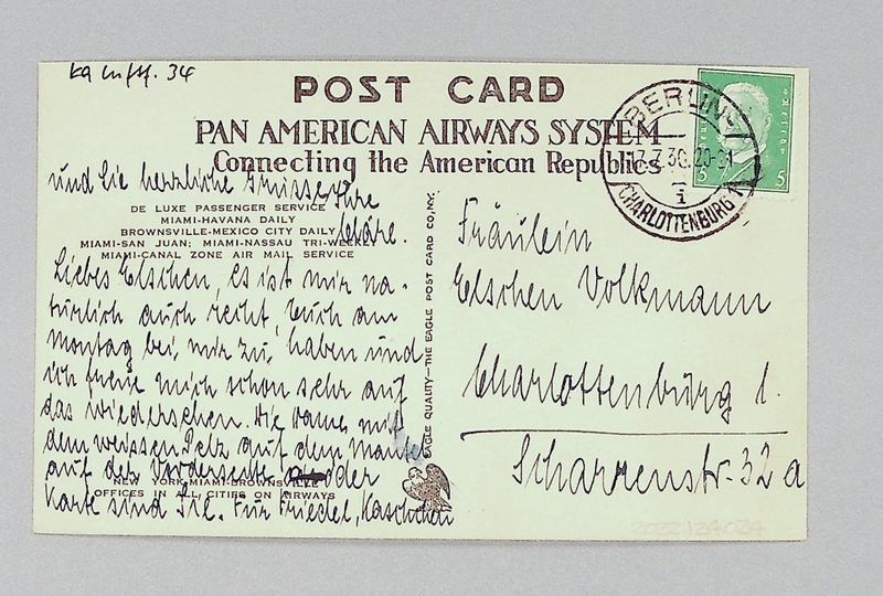 Image: postcard: Pan American Airways, Pan American Airways Airport