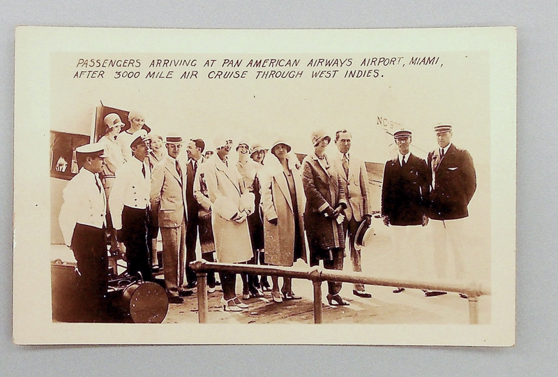 Image: postcard: Pan American Airways, Pan American Airways Airport