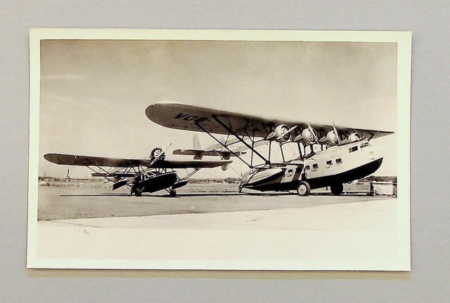 Postcard: Pan American Airways, Sikorsky S-39 and Sikorsky S-40