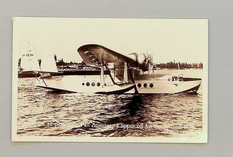 Image: postcard: Pan American Airways, Sikorsky S-42 West Indies Clipper