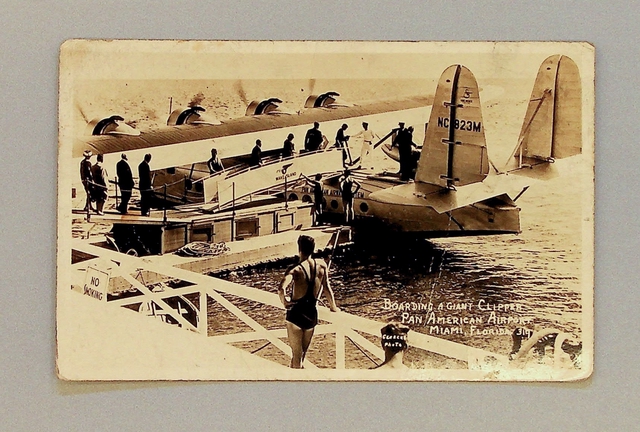 Postcard: Pan American Airways, Sikorsky S-42 Hong Kong Clipper