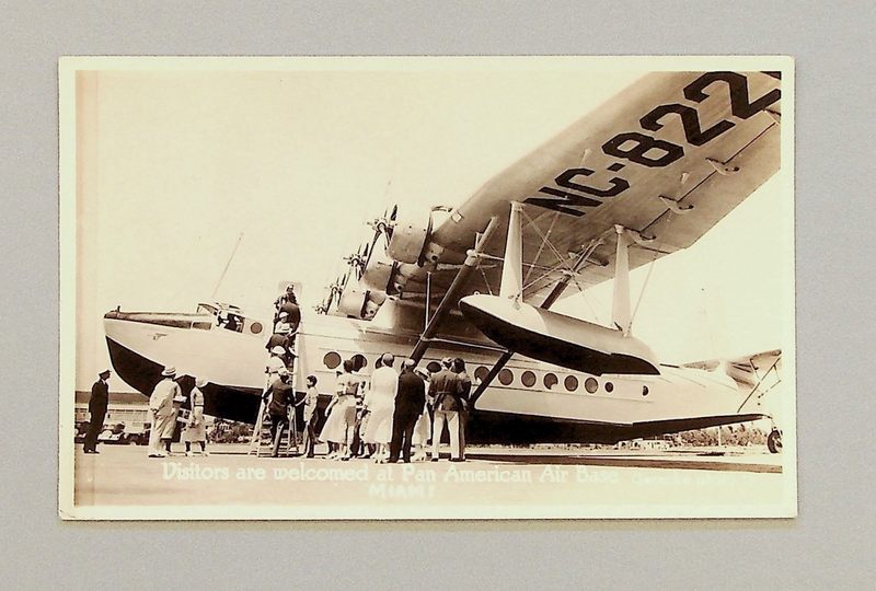 Image: postcard: Pan American Airways, Sikorsky S-42 Brazilian Clipper