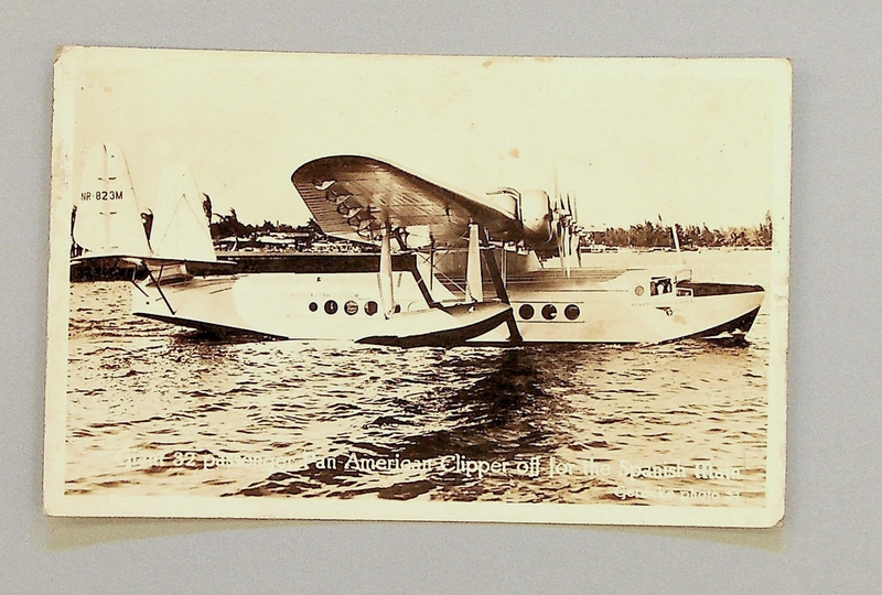 Image: postcard: Pan American Airways, Sikorsky S-42 West Indies Clipper