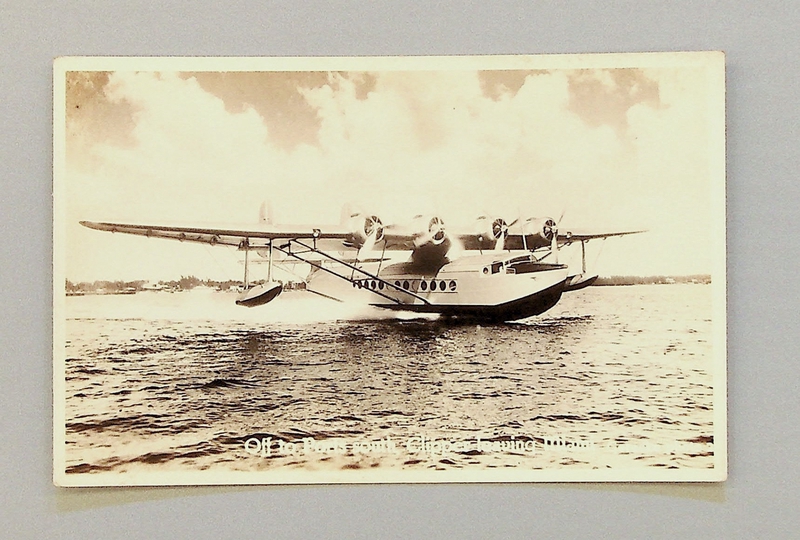 Image: postcard: Pan American Airways, Sikorsky S-42
