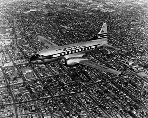 Image: photograph: Western Air Lines, Convair CV-240
