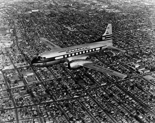Photograph: Western Air Lines, Convair CV-240