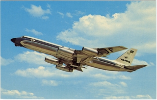 Image: postcard: VARIG, Convair 990A