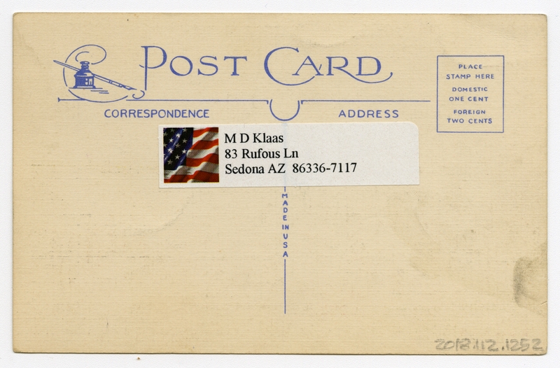 Image: postcard: Pan American Airways, Sikorsky S-42, Pan American Air Terminal