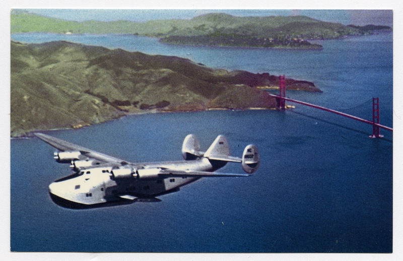 Image: postcard: Pan American Airways, Boeing 314 Clipper