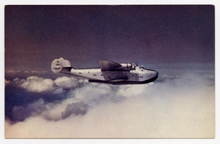 Image: postcard: Pan American Airways System, Boeing 314 Honolulu Clipper