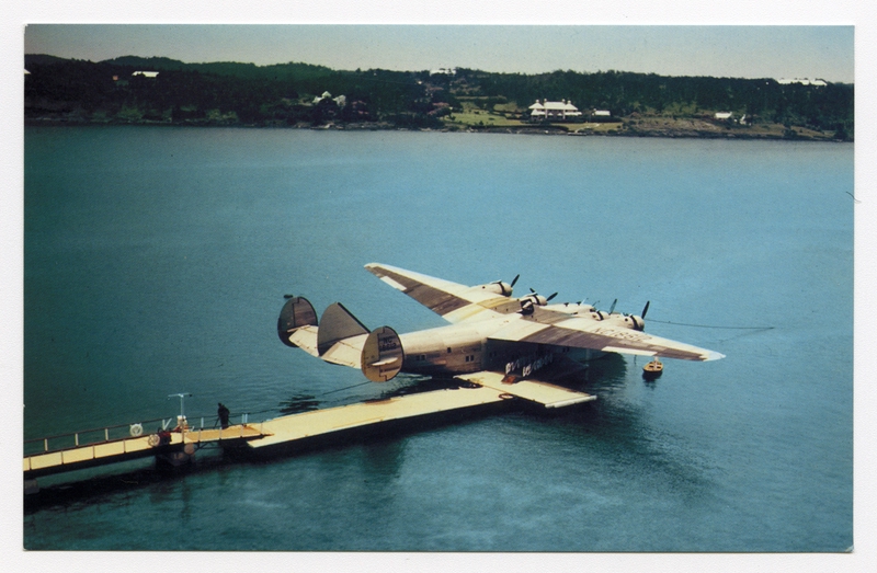 Image: postcard: Pan American Airways, Boeing 314