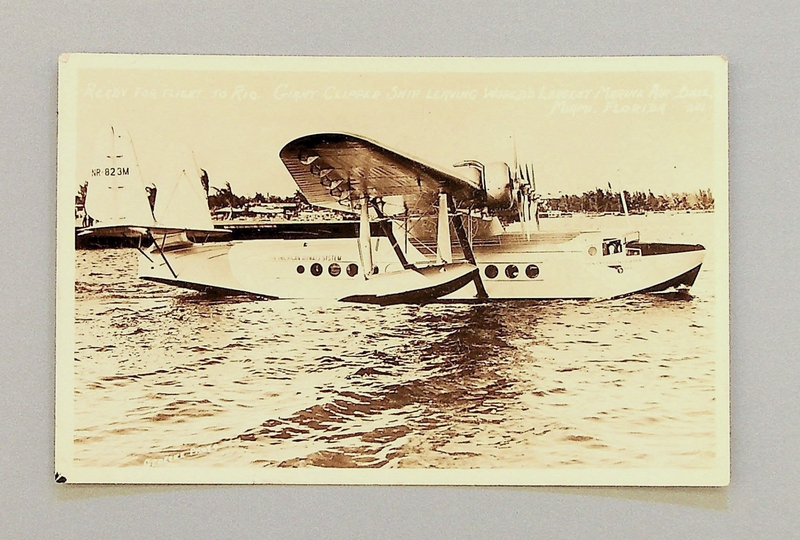 Image: postcard: Pan American Airways, Sikorsky S-42 West Indies Clipper