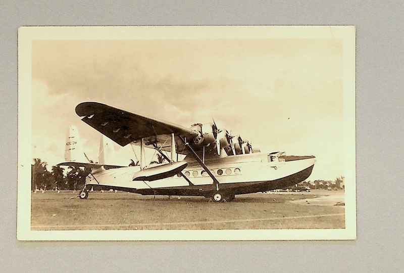 Image: postcard: Pan American Airways, Sikorsky S-42 West Indies Clipper