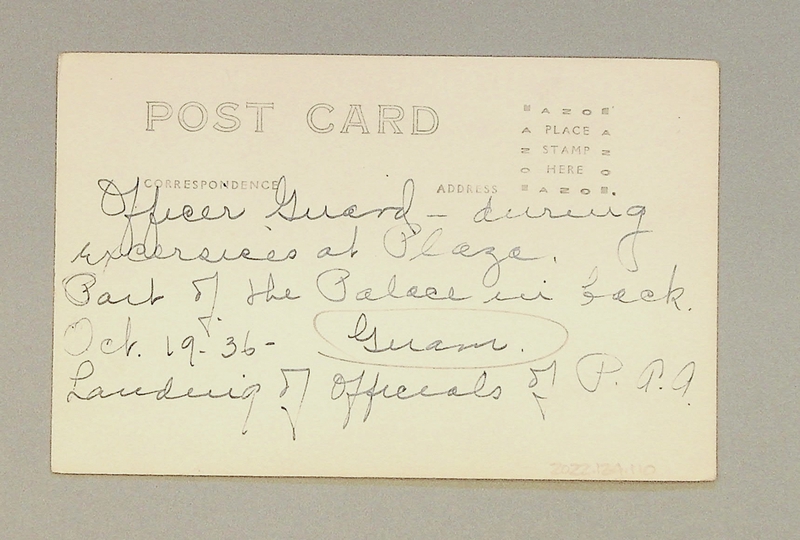 Image: postcard: Pan American Airways, Guam