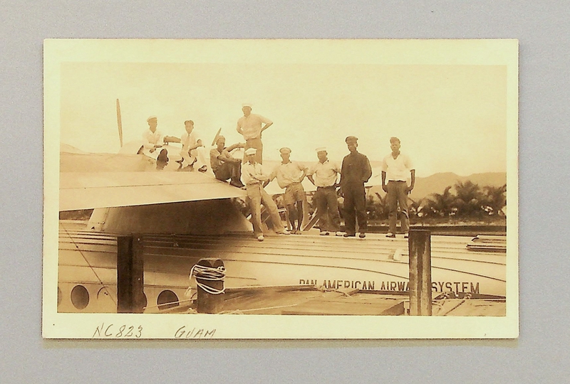 Image: postcard: Pan American Airways, Sikorsky S-42 Pan American Clipper, Guam