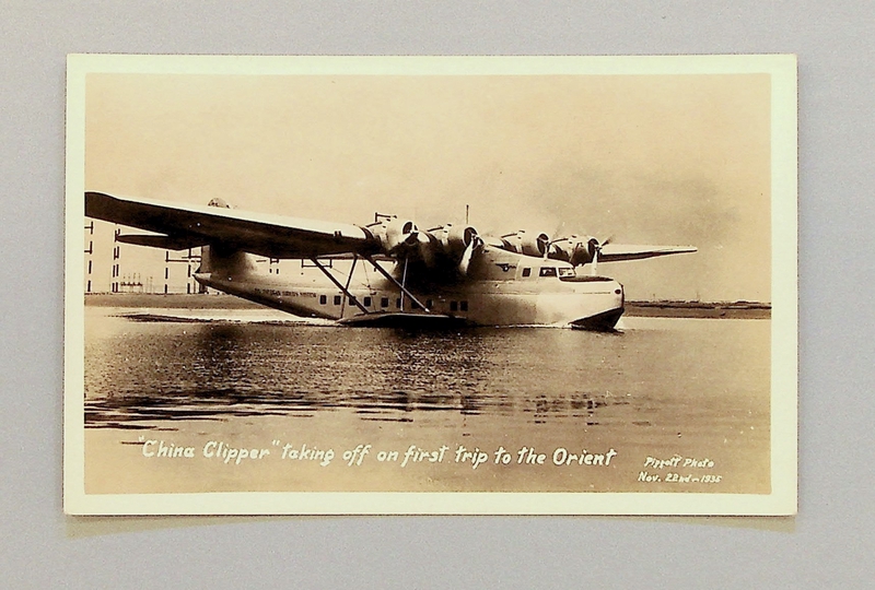 Image: postcard: Pan American Airways, Martin M-130 China Clipper