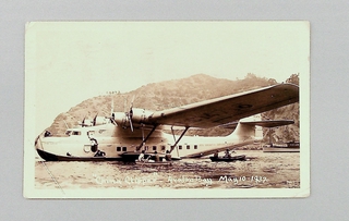 Image: postcard: Pan American Airways, Martin M-130 China Clipper
