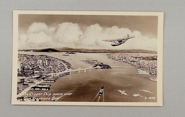 Postcard: Pan American Airways, Martin M-130