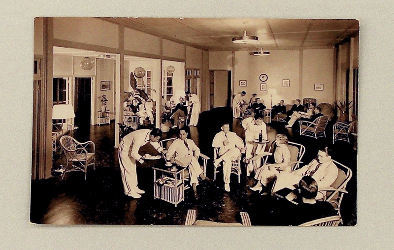 Image: postcard: Pan American Airways, Pan American Airways Inn, Wake Island