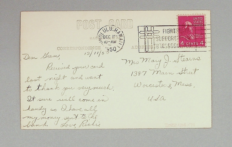 Image: postcard: Pan American Airways, Wake Island