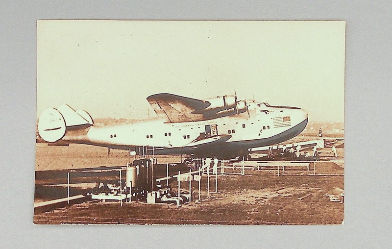 Image: postcard: Pan American Airways, Boeing 314 Atlantic Clipper