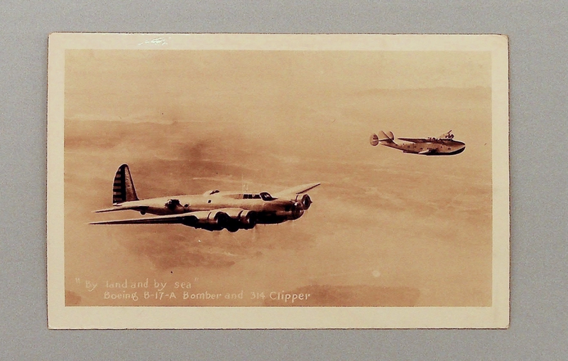 Image: postcard: Pan American Airways, Boeing 314 Clipper