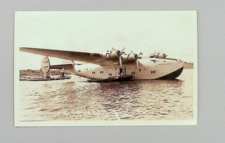 Image: postcard: Pan American Airways, Boeing 314 American Clipper