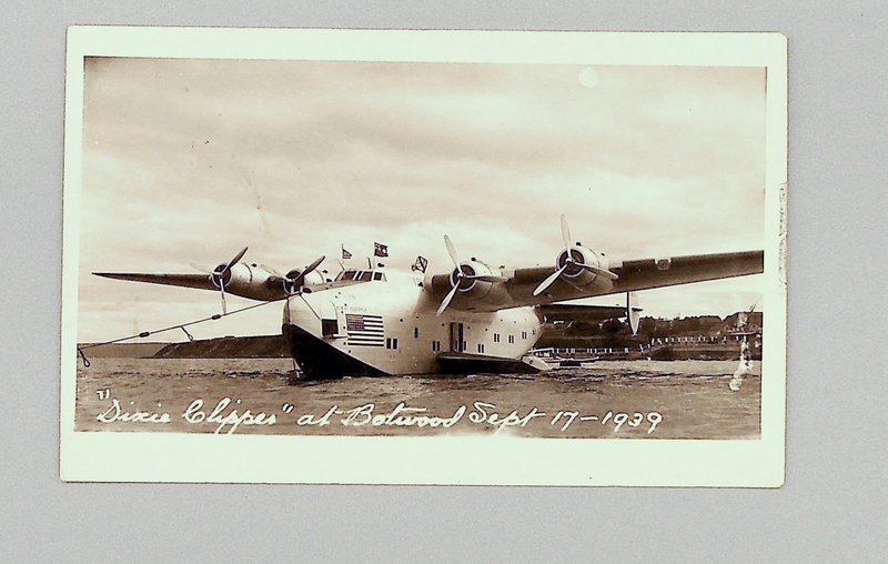 Image: postcard: Pan American Airways, Boeing 314 Dixie Clipper