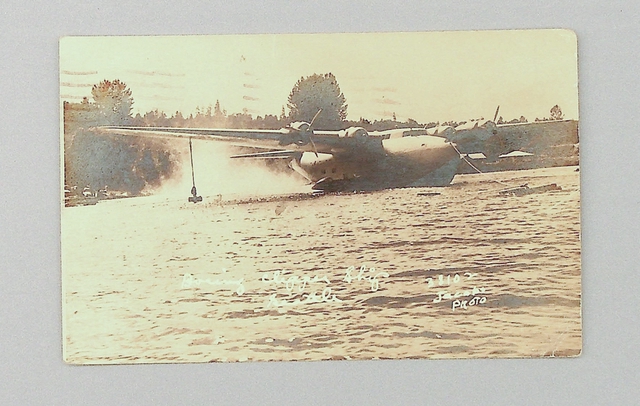 Postcard: Pan American Airways, Boeing 314 Clipper
