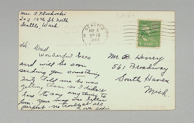 Image: postcard: Pan American Airways, Boeing 314 Clipper