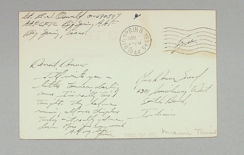 Image: postcard: Pan American Airways, Boeing 314 Atlantic Clipper, International Pan American Airport