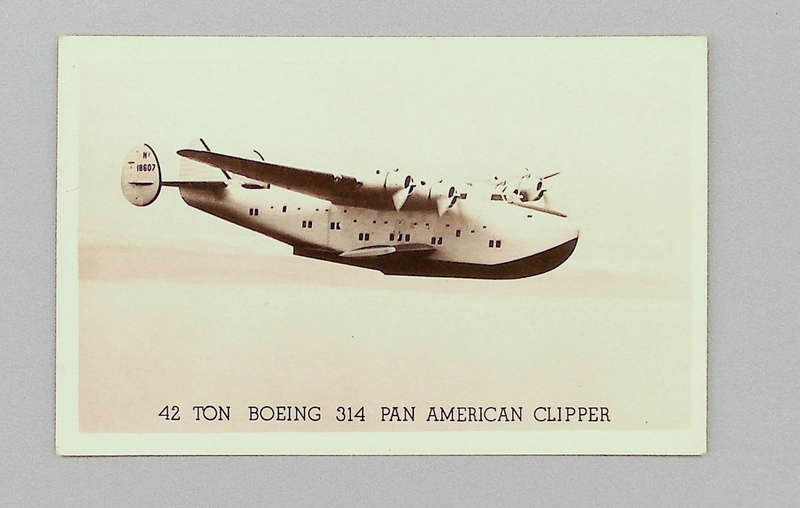 Image: postcard: Pan American Airways, Boeing 314