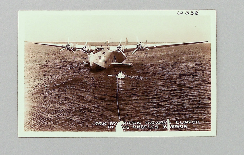 Image: postcard: Pan American Airways, Boeing 314 Clipper