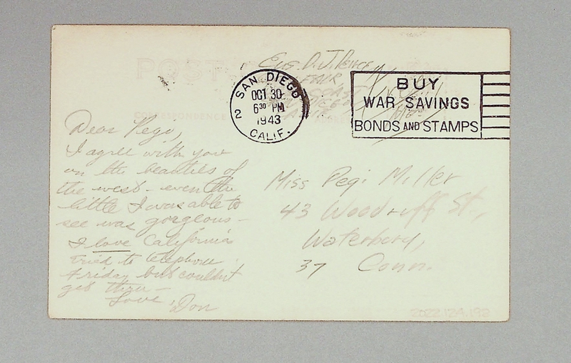 Image: postcard: Pan American Airways, Boeing 314 Atlantic Clipper