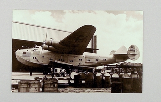 Image: postcard: Pan American Airways, Boeing 314 Cape Town Clipper