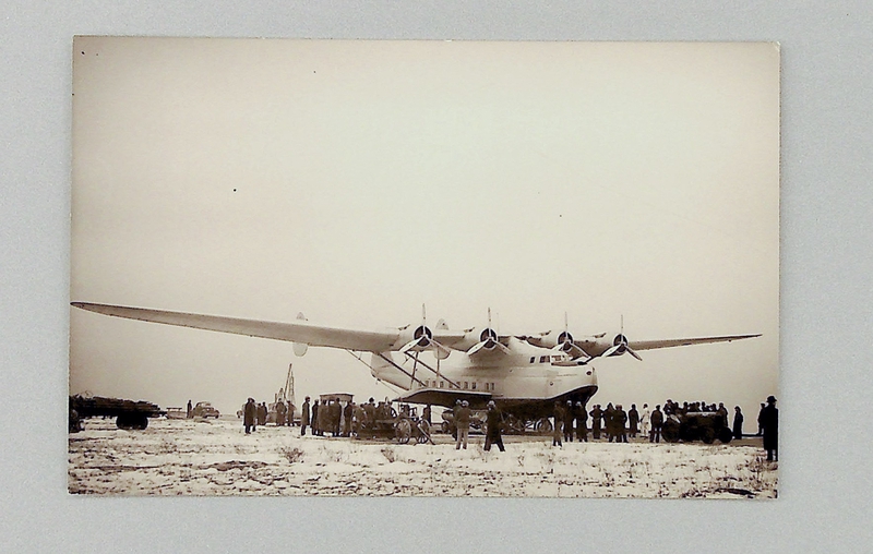 Image: postcard: Martin M-156 Russian Clipper