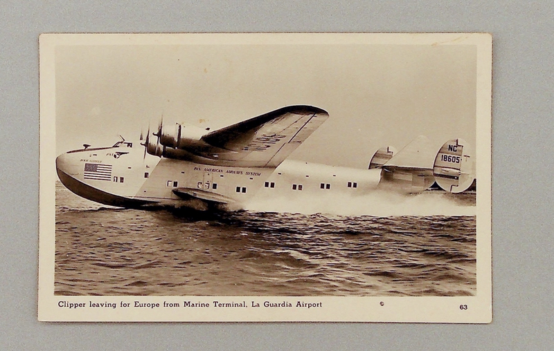 Image: postcard: Pan American Airways, Boeing 314 Dixie Clipper