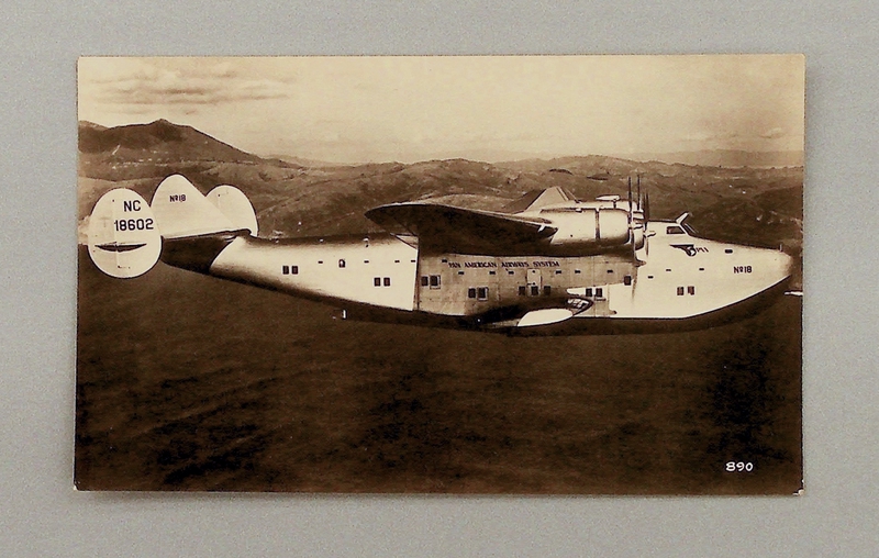 Image: postcard: Pan American Airways, Boeing 314 California Clipper