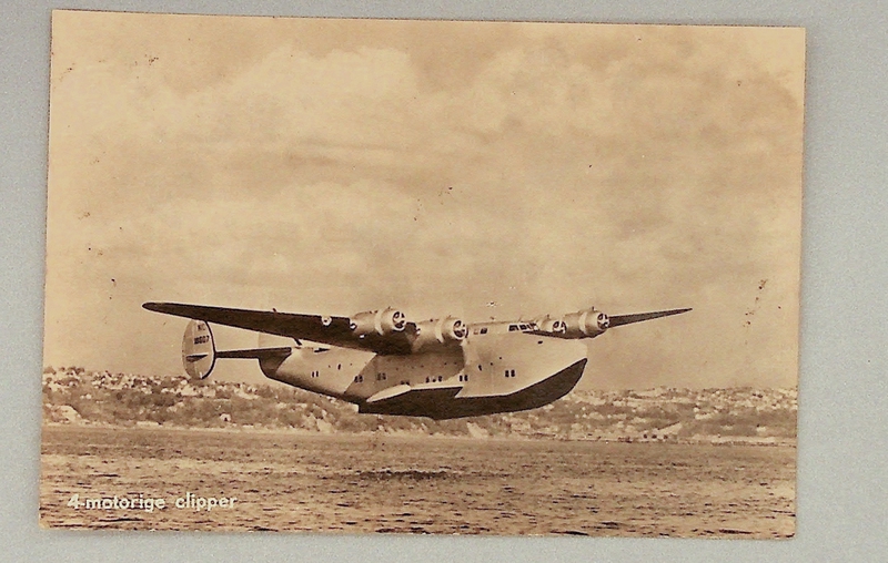 Image: postcard: Pan American Airways, Boeing 314