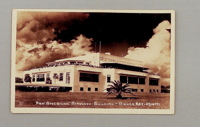 Image: postcard: Pan American Airways, International Pan American Airport