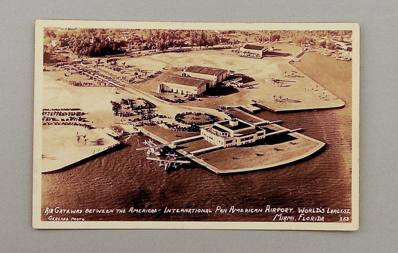 Image: postcard: Pan American Airways, International Pan American Airport