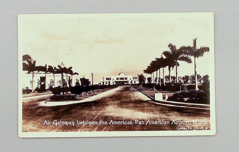 Image: postcard: Pan American Airways, Pan American Airport