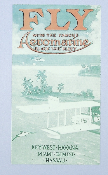 Image: fare schedule: Aeromarine Airways,